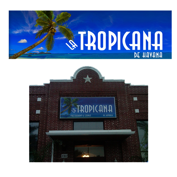 Tropicana Signage Design